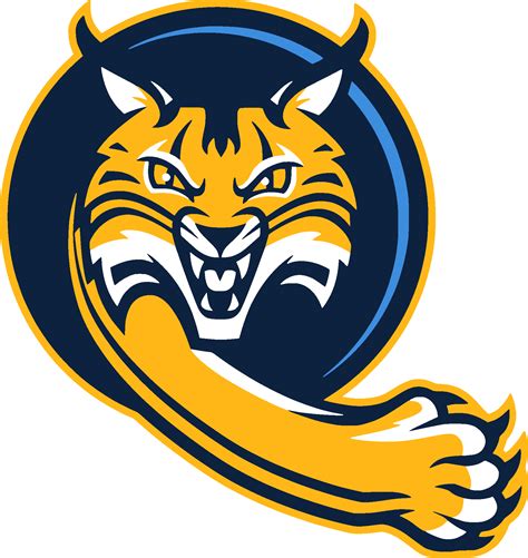 Quinnipiac Bobcats Mascot Logo Vector - (.Ai .PNG .SVG .EPS Free Download)