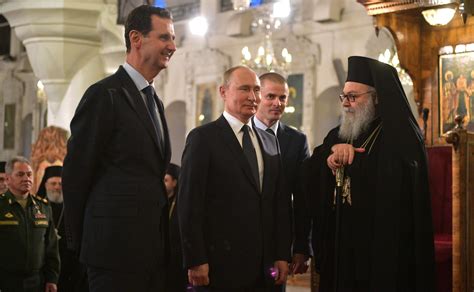 Vladimir Putin visited Syria • President of Russia