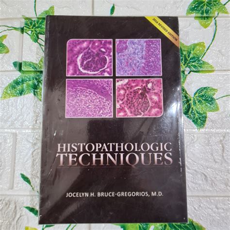 Histopathology Techniques By: Jocelyn H.Bruce - Gregorios,M.D | Lazada PH