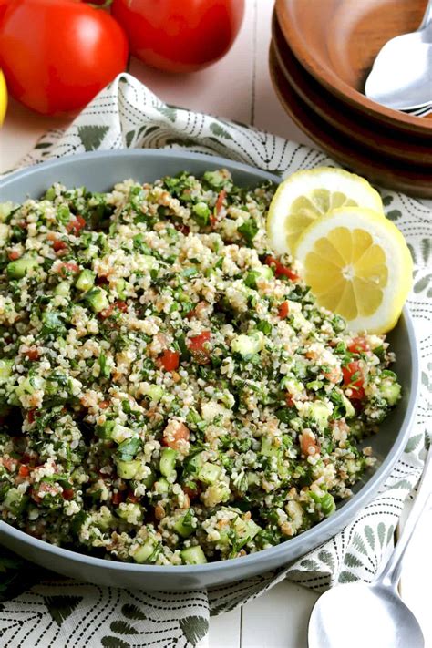 Tabouli Salad Recipe; Tabbouleh - Vegan in the Freezer