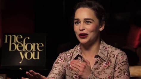 Emilia Clarke Interview: ME BEFORE YOU - YouTube