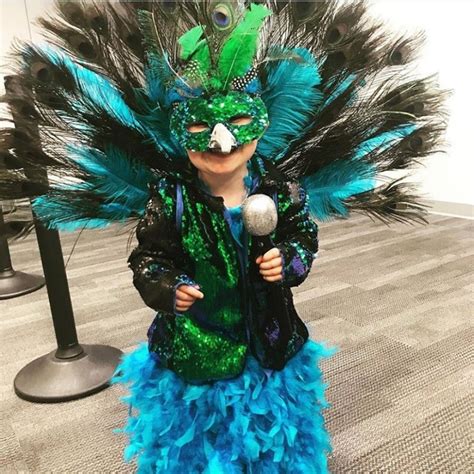 Donny Osmond Fan Wears Peacock Costume From 'The Masked Singer'