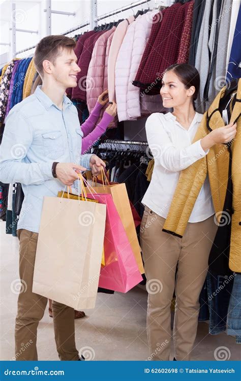 Young People in a Clothing Store Stock Photo - Image of clothing, sale: 62602698