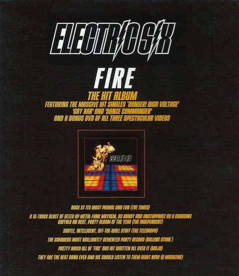 Electric Six – Fire (2003, CD) - Discogs