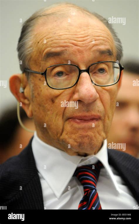 Former Federal Reserve Chairman Alan Greenspan speaks before the House Oversight and Government ...