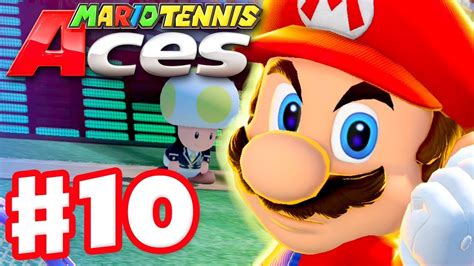 Mario Tennis Aces - Gameplay Walkthrough Part 10 - Mario! Online ...