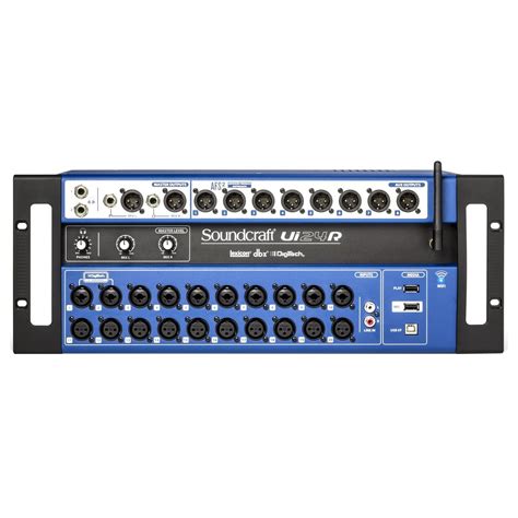 Soundcraft Ui24R Digitaler Rack Mixer | Gear4music