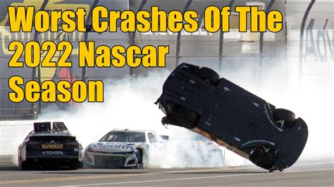 Worst Crashes Of The 2022 Nascar Season