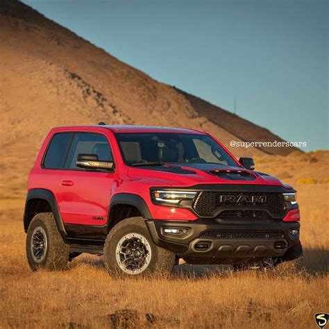 2021 Ram 1500 TRX Baby SUV Rendering Looks Cute, Packs a Punch - autoevolution