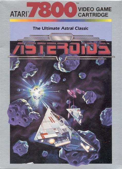 Asteroids for Atari 7800 (1987) - MobyGames