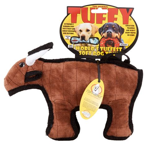 VIP Products Tuffy Jr. Barnyard Bull Dog Toy, Multicolor - Walmart.com - Walmart.com