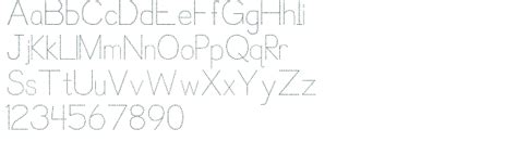 Trace Font for Kids font download free (truetype)