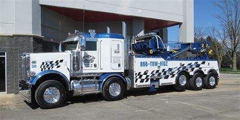 Joey’s Towing & Recovery, Detroit MI - 2017 Peterbilt 389 Twin Steer w/ Century 1150 rotator ...