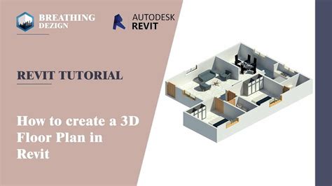 How to create a 3D Floor Plan in Revit | Revit tutorial, How to plan, Autodesk revit