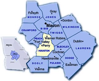 Warner Robins Ga Map – Map Of The World