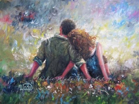 Lovers Couple Art Print, Loving Couple Hugging Wall Art, Romantic Art ...