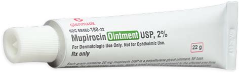 Mupirocin Ointment USP, 2% – Glenmark Pharmaceuticals U.S.