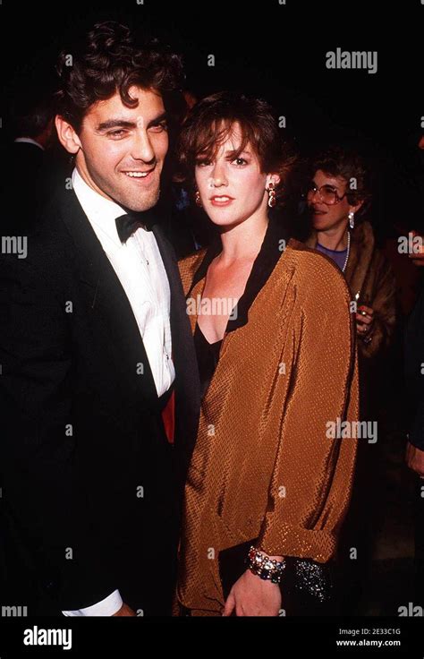 George clooney and talia balsam 1986 hi-res stock photography and ...