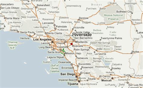 Map of Riverside California - TravelsMaps.Com