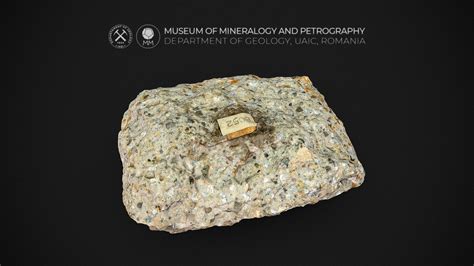 Porphyritic Granite (igneous rock) - 3D model by Museum of Mineralogy ...