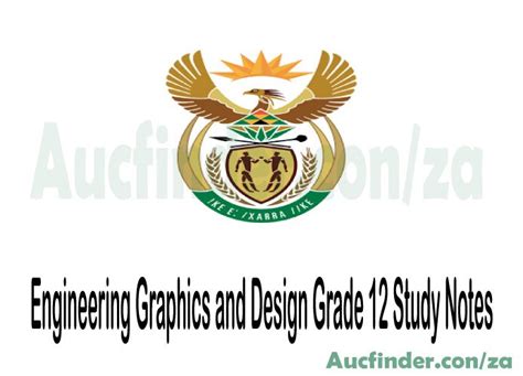 Engineering Graphics and Design Grade 12 Study Notes Pdf 2022 Download | Aucfinder Za