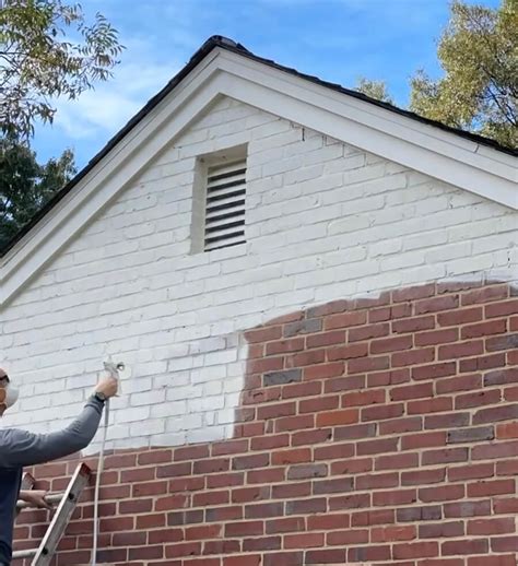 How to DIY Limewash a Brick House