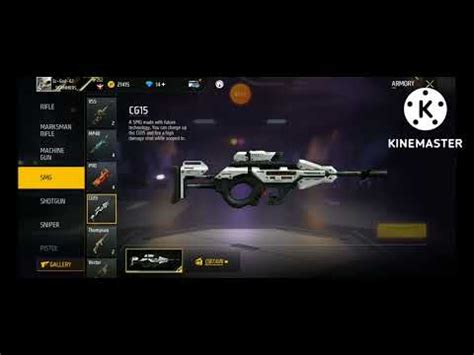 MY FREE FIRE WEAPONS COLLECTION - YouTube