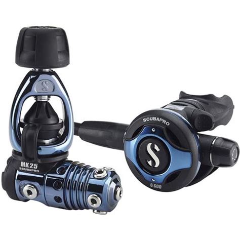 Scubapro MK25/S600 Regulator, Deep Blue, Titanium Core 12.950.060