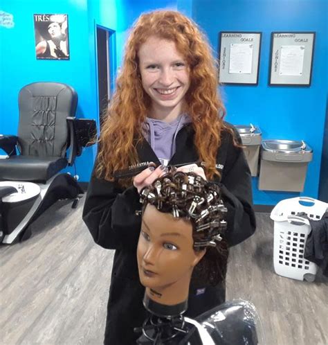 Mayfield cosmetology students accepting customers at their new shop - cleveland.com