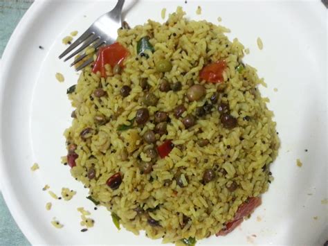 Spicy Fried rice with pigeon peas – Uma's Recipes Corner!