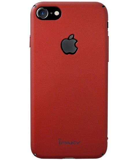 Apple iPhone 7 Cover by Coverage - Red - Plain Back Covers Online at Low Prices | Snapdeal India