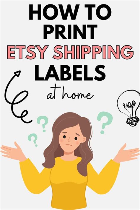 How To Print Etsy Shipping Labels At Home in 2022 | Etsy shipping ...