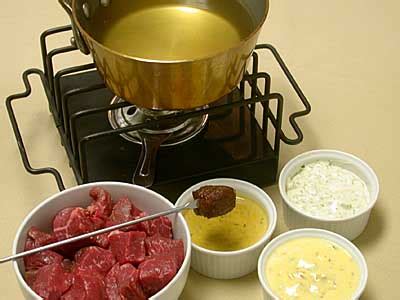 MEAT FONDUE RECIPES