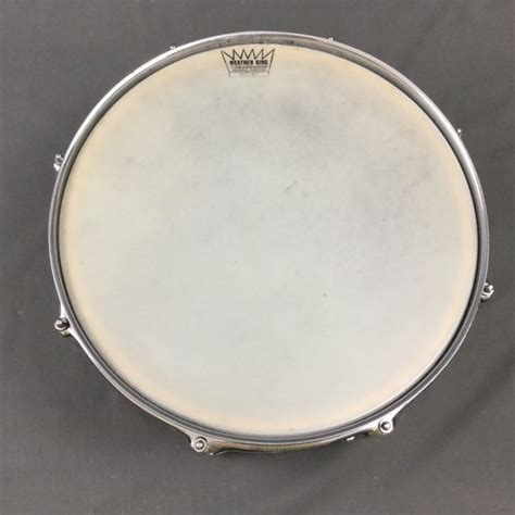 WFL Professional Paramount model circa 1940 14×7 – Orange Tag Vintage Drums