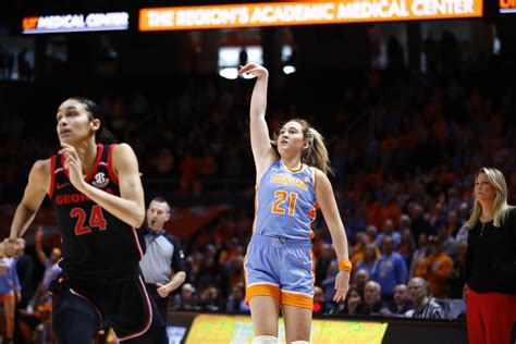 Lady Vols Basketball Debuts Summitt Blue Uniforms Against Georgia | Rocky Top Insider