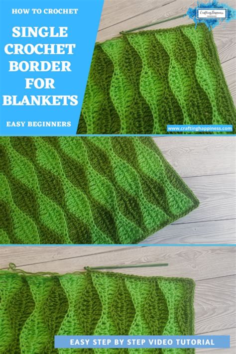 Single Crochet Border For Blankets Easy For Beginners | AllFreeCrochet.com