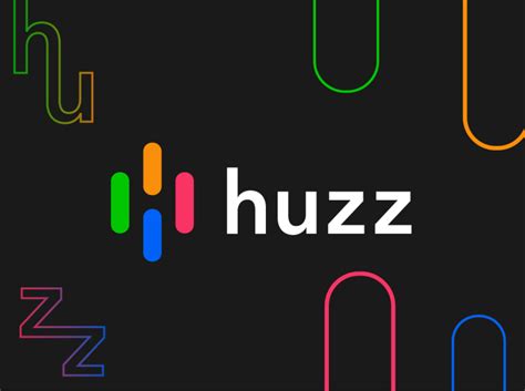 Huzz Logo design. by NUR (UX, UI, Brand & More) on Dribbble