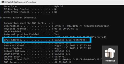 How to Set up Static IP Address in Windows 10 – TheITBros