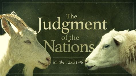 Judgment of the Nations | Wholeness/Oneness/Justice