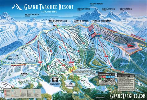 The Five Most Attractive Ski Area Trail Maps | Unofficial Networks