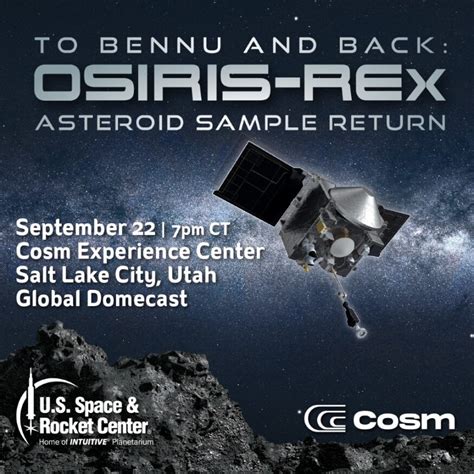 To Bennu and Back: OSIRIS-REx Asteroid Sample Return | U.S. Space ...