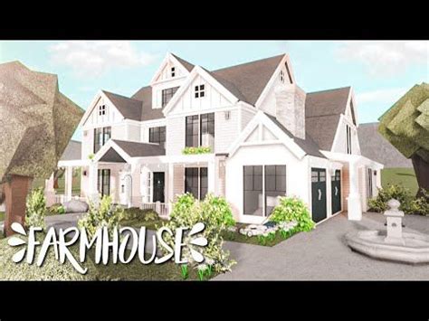 Cheap Farmhouse Bloxburg (SLOW) *WITH VOICE* - YouTube | Modern ...