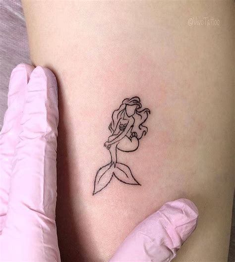 Geometric Tattoo - The Little Mermaid Tattoo - TattooViral.com | Your Number One source for ...