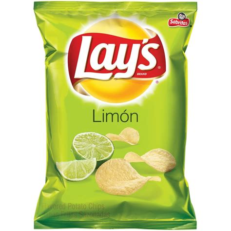 Lay's Limon Potato Chips 1.75 oz. Bag - Walmart.com - Walmart.com