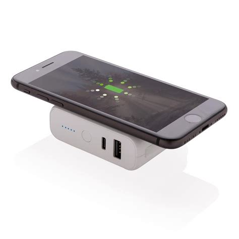 XD Collection 5.000 mAh wireless power bank | PrintSimple