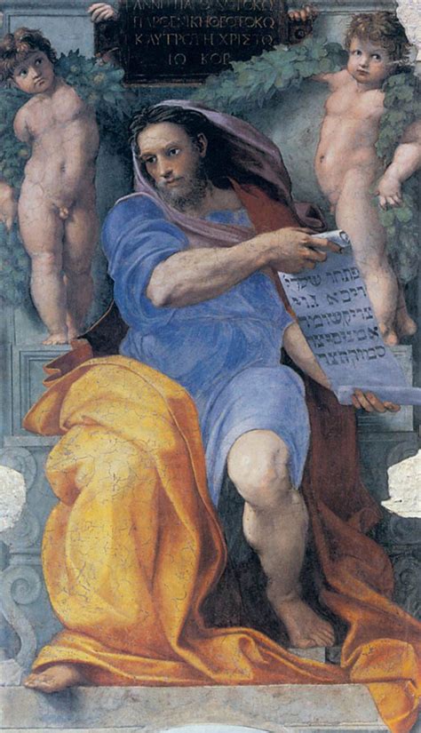 The Prophet Isaiah by Raphael – Facts & History of the Painting