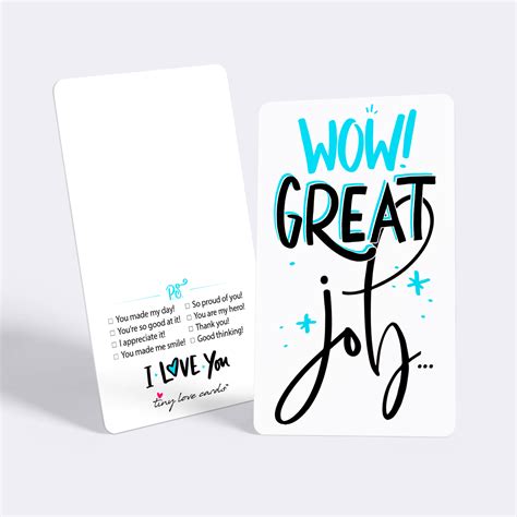 Great Job – Tiny Love Cards