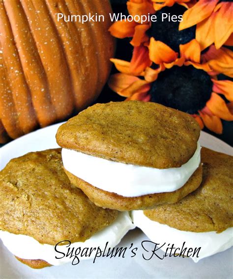 Sugarplum's Kitchen: Pumpkin Whoopie Pies