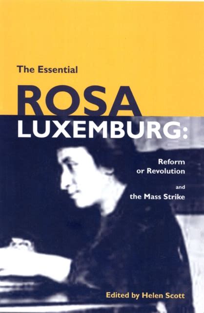 Essential Rosa Luxemburg – Housmans Bookshop