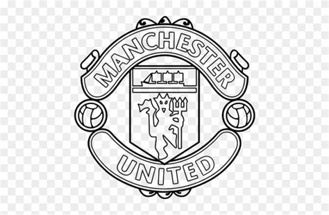 Manchester United Logo Colouring Pages